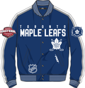 Toronto Maple Leafs NHL Pro Standard Men Royal Blue Game Day Double Knit Jacket product image 1, provided for visual