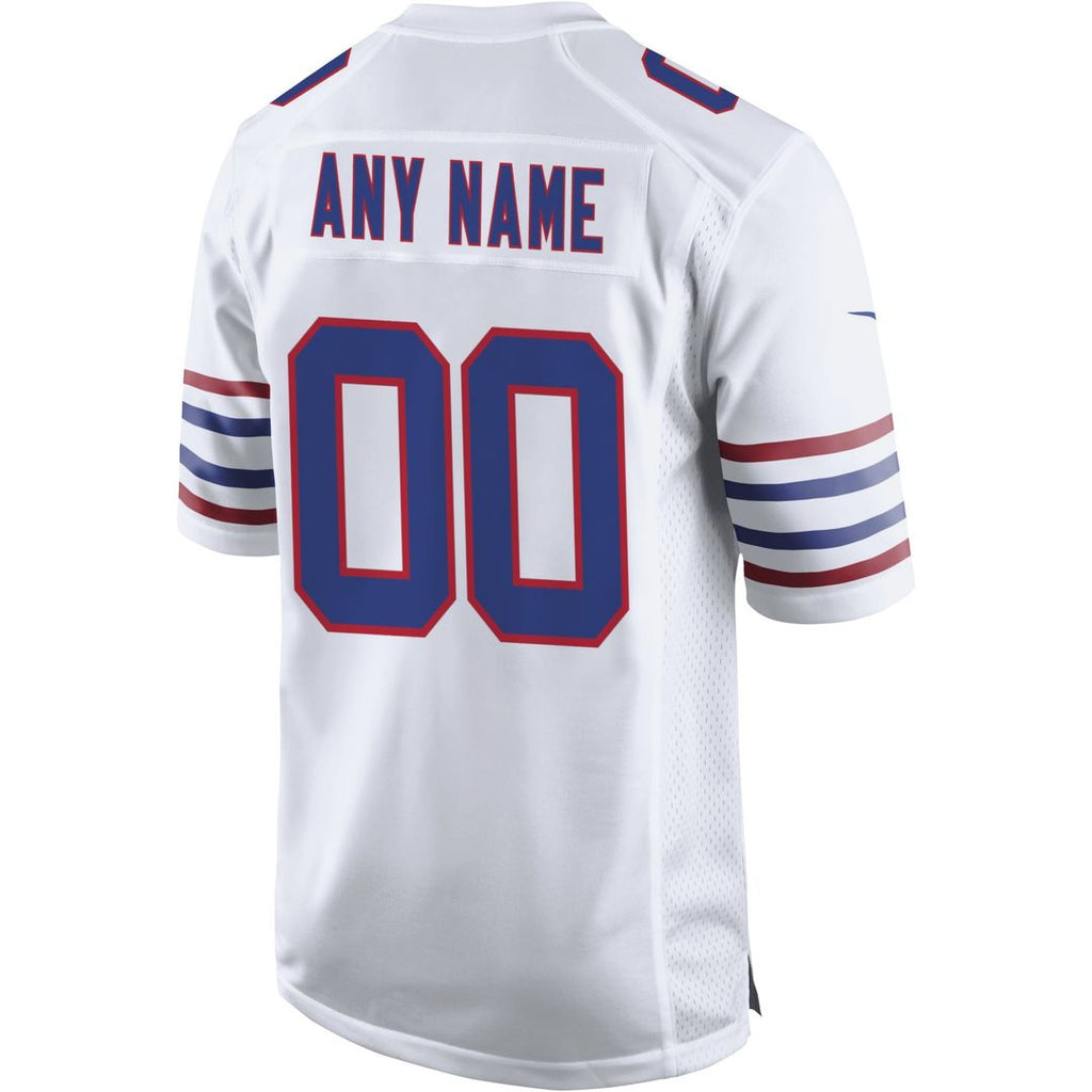 Buffalo Bills Nike White Alternate Custom Jersey product image 3