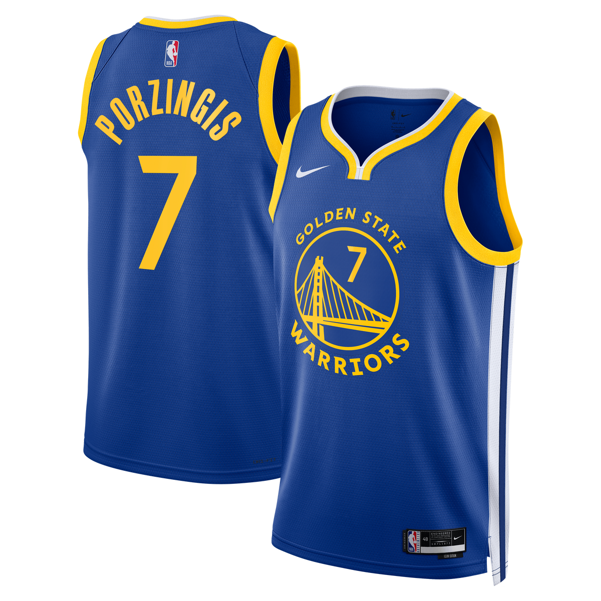 Kristaps Porziņģis Golden State Warriors Icon Edition product image 1