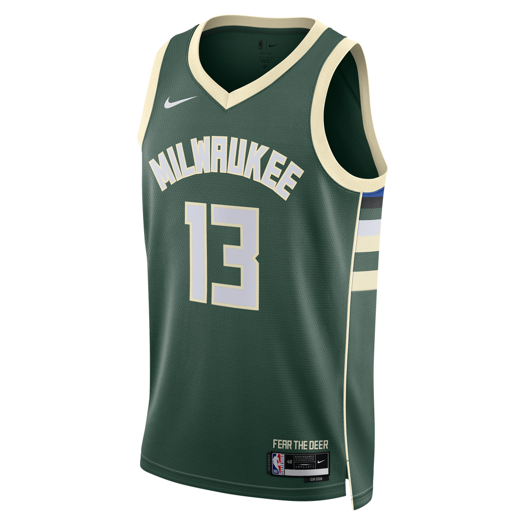 Ryan Rollins Milwaukee Bucks Icon Edition Swingman Hunter product image 3