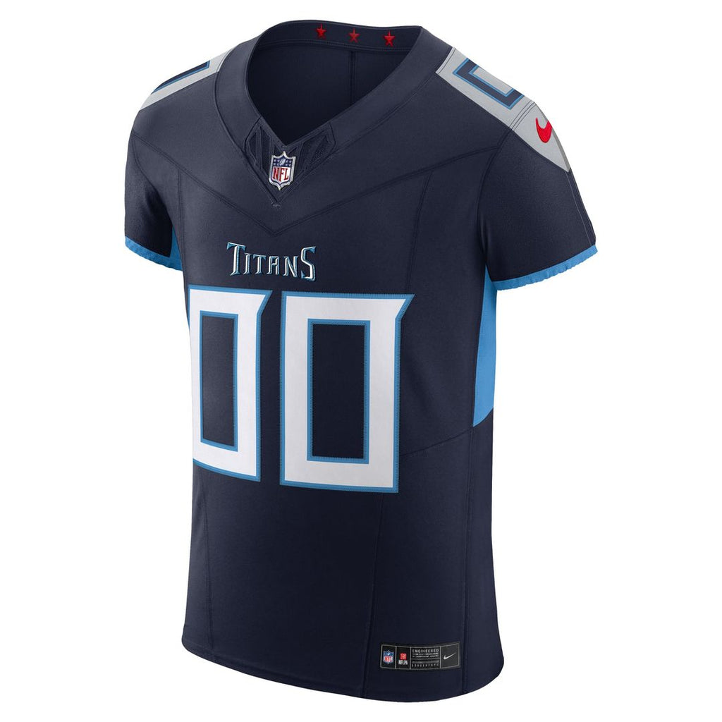 Tennessee Titans Nike Navy Vapor FUSE Elite Custom Jersey product image 2
