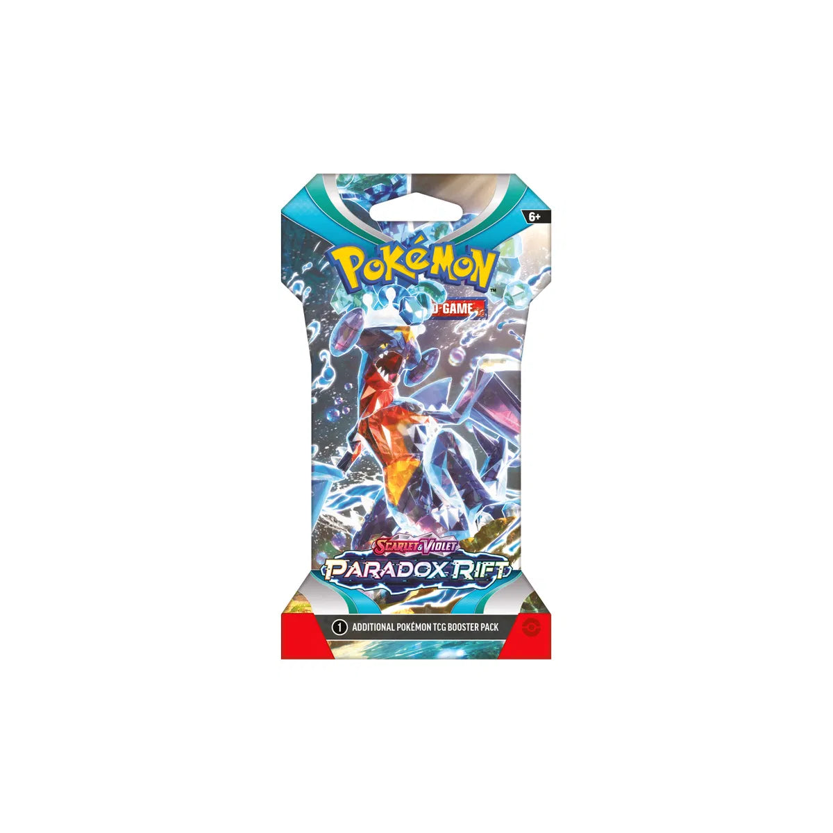 Pokémon TCG Scarlet & Violet - Paradox Rift Blister Pack product image 2, provided for visual reference and product detail
