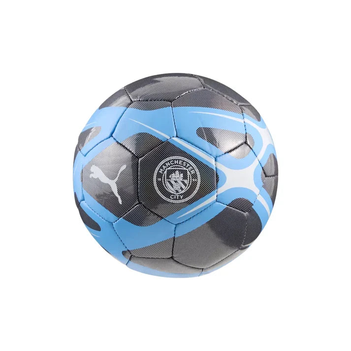 Manchester City FC EPL Puma Grey/Blue 2025/26 Culture Mini Soccer Ball product image 1, provided for visual reference and