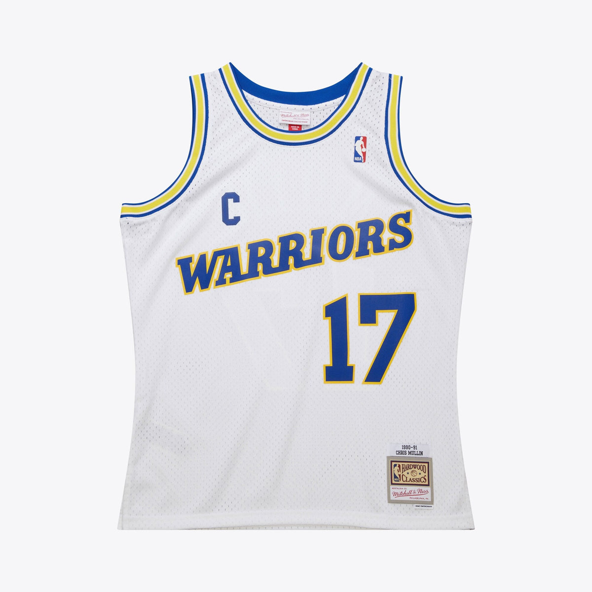 Golden State Warriors Mitchell & Ness Swingman Jersey 1990 product image 1