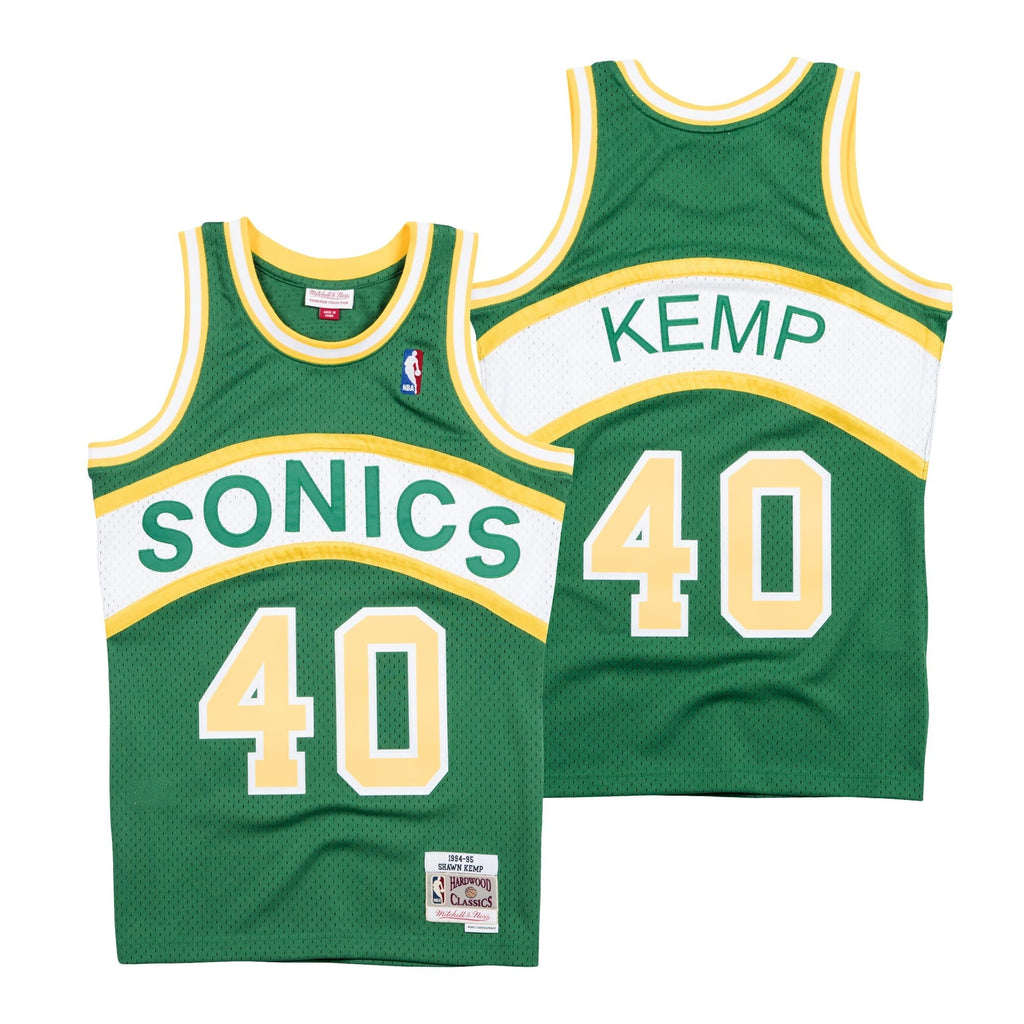 Shawn Kemp Seattle SuperSonics Hardwood Classics Road product image 1