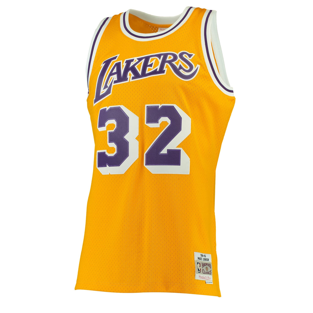 Magic Johnson Los Angeles Lakers Gold 1984-85 Hardwood product image 3