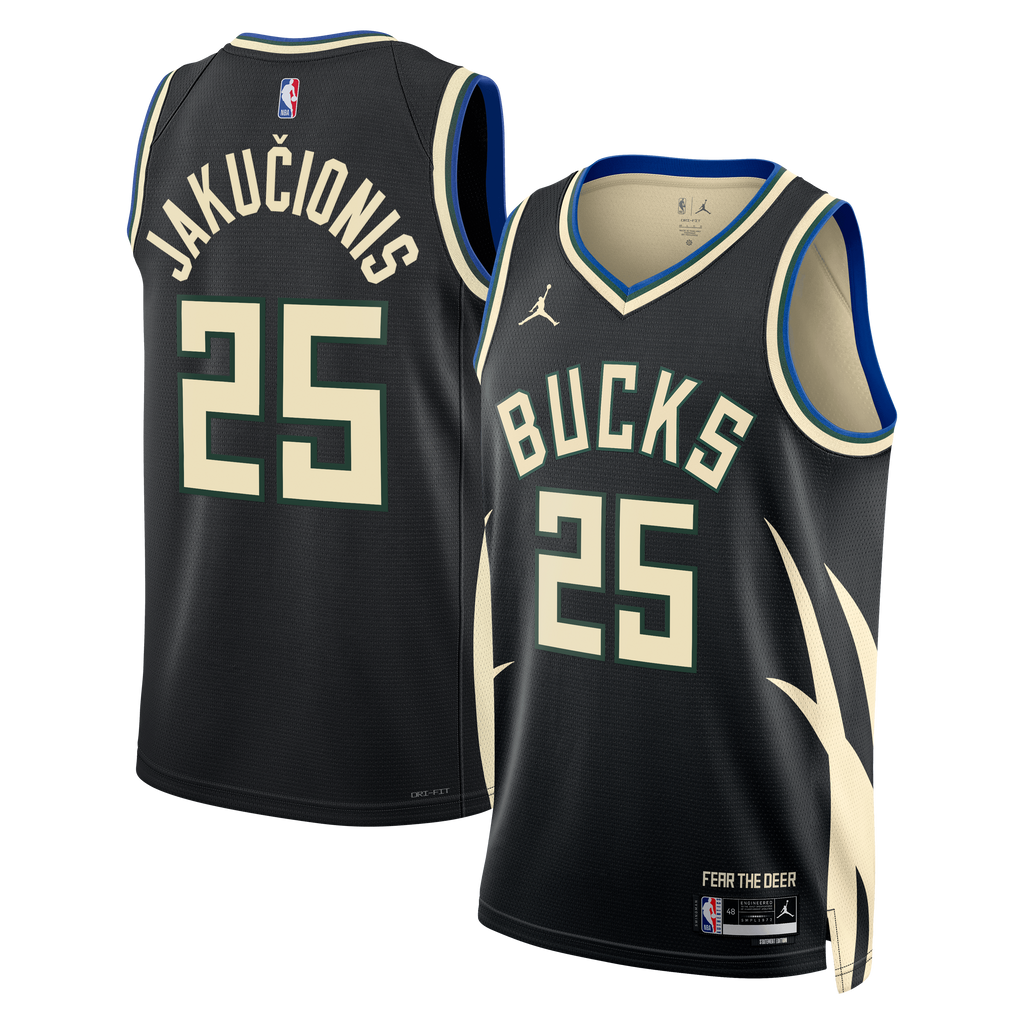 Kasparas Jakučionis Milwaukee Bucks Statement Edition product image 2