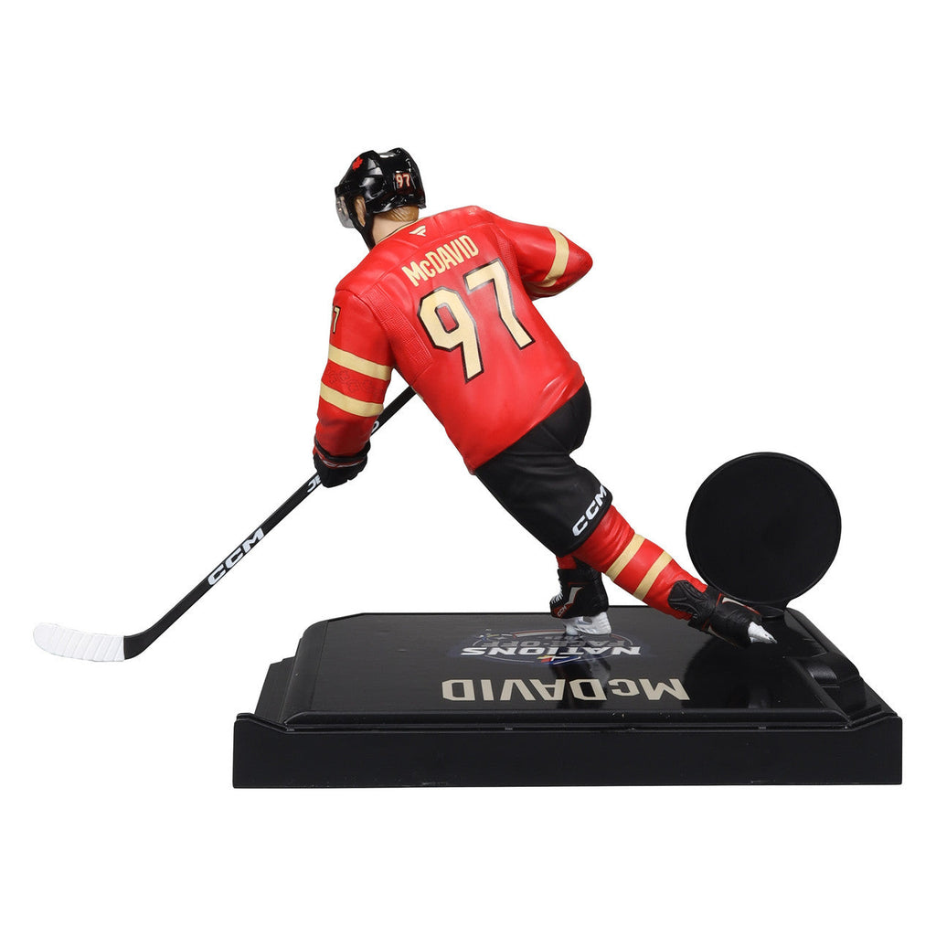 Connor McDavid Canada NHL McFarlane Toys 4 Nations Face-Off Legacy Series 7" Action Figure product image 6, provided for