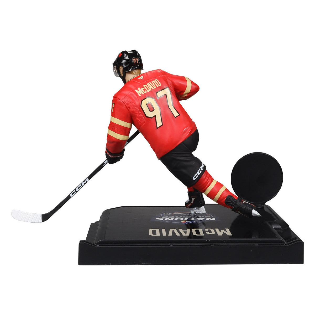 Connor McDavid Canada NHL McFarlane Toys 4 Nations Face-Off Legacy Series 7" Action Figure product image 6, provided for