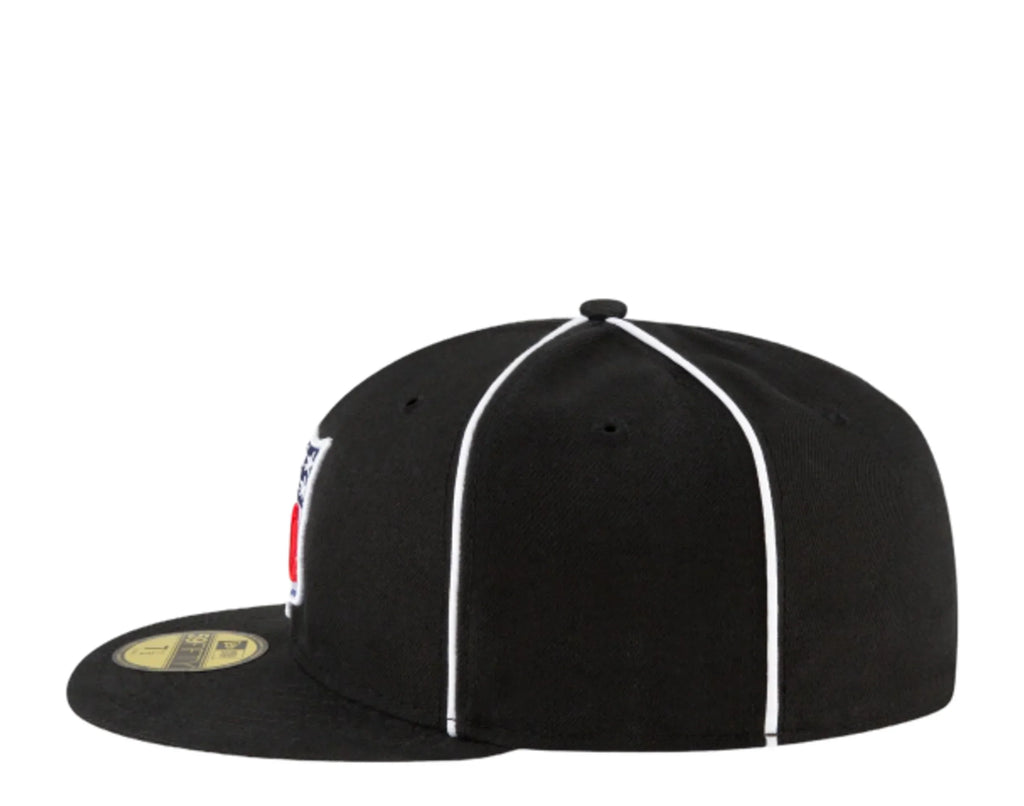 NFL Shield Logo New Era Men Black 59Fifty On Field Officials Fitted Hat product image 4, provided for visual reference and