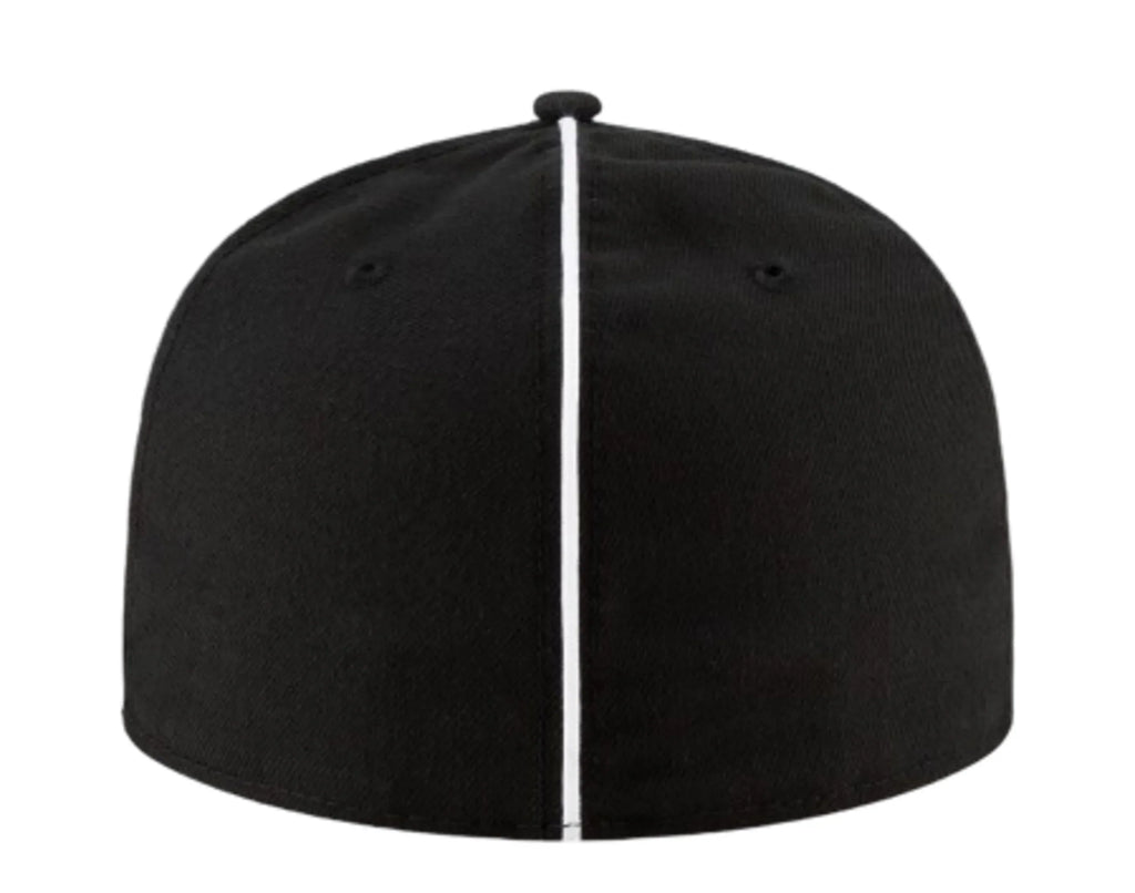 NFL Shield Logo New Era Men Black 59Fifty On Field Officials Fitted Hat product image 3, provided for visual reference and