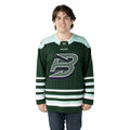 Boston Fleet PWHL Bauer Unisex Green Replica Home Jersey product image 1, provided for visual reference and product detail