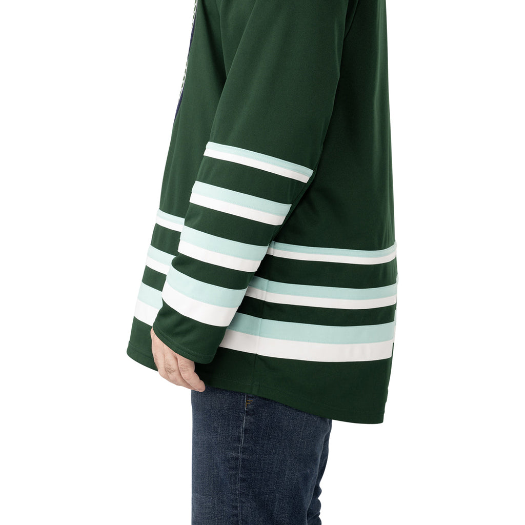 Boston Fleet PWHL Bauer Unisex Green Replica Home Jersey product image 6, provided for visual reference and product detail