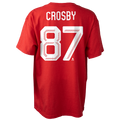 Sidney Crosby Hockey Canada IIHF Bauer Men Red Player T-Shirt product image 1, provided for visual reference and product