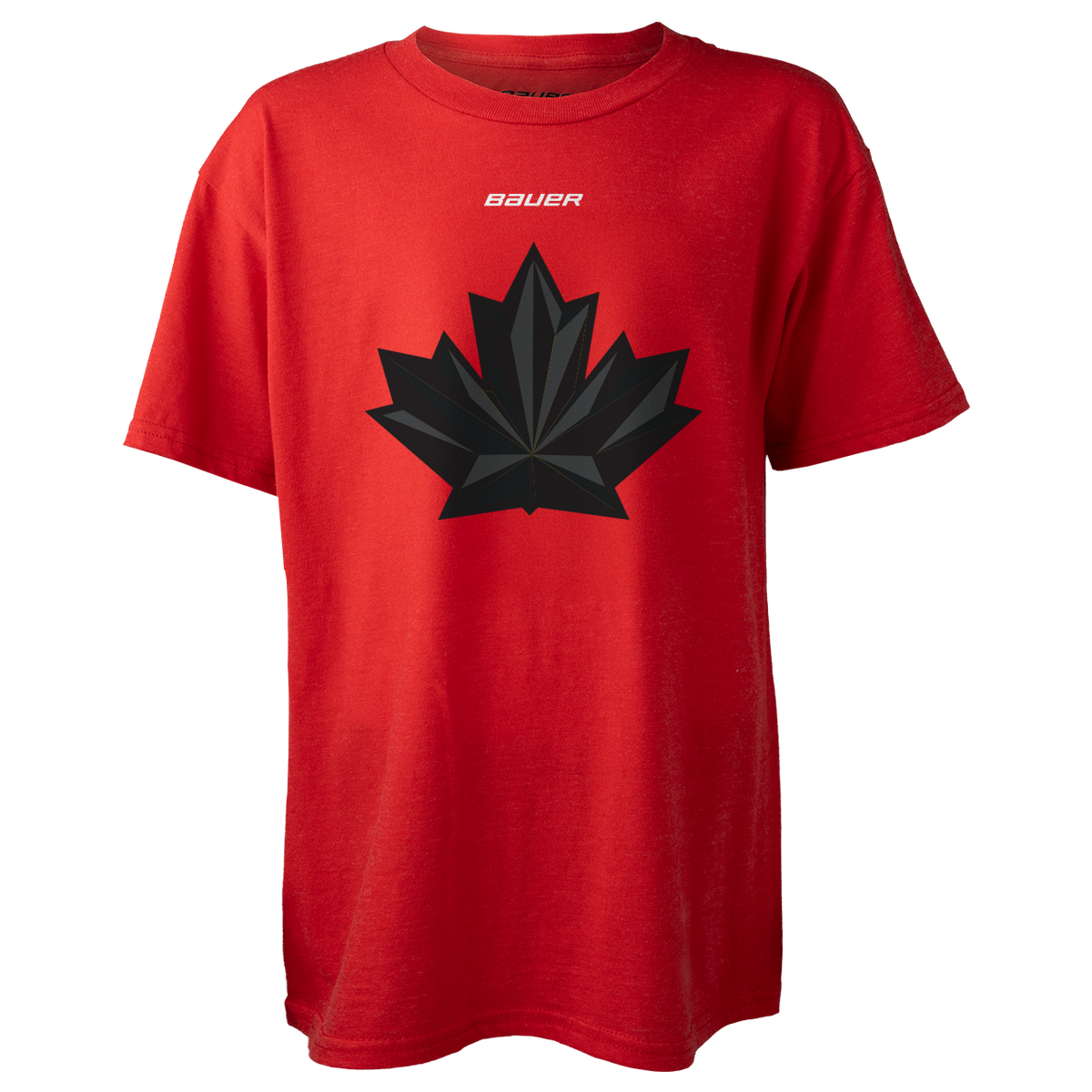 Sidney Crosby Hockey Canada IIHF Bauer Youth Red Player T-Shirt product image 2, provided for visual reference and product