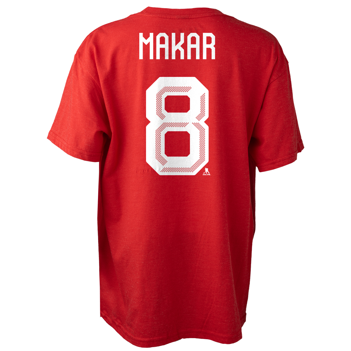 Cale Makar Hockey Canada IIHF Bauer Men Red Player T-Shirt product image 1, provided for visual reference and product detail
