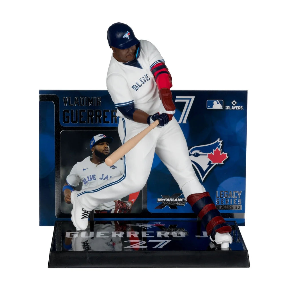 Vladimir Guerrero Jr. Toronto Blue Jays MLB McFarlane Sportspick Legacy Series #32 7" Vinyl Figure product image 2, provided
