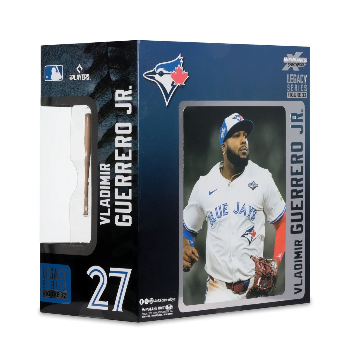 Vladimir Guerrero Jr. Toronto Blue Jays MLB McFarlane Sportspick Legacy Series #32 7" Vinyl Figure product image 8, provided
