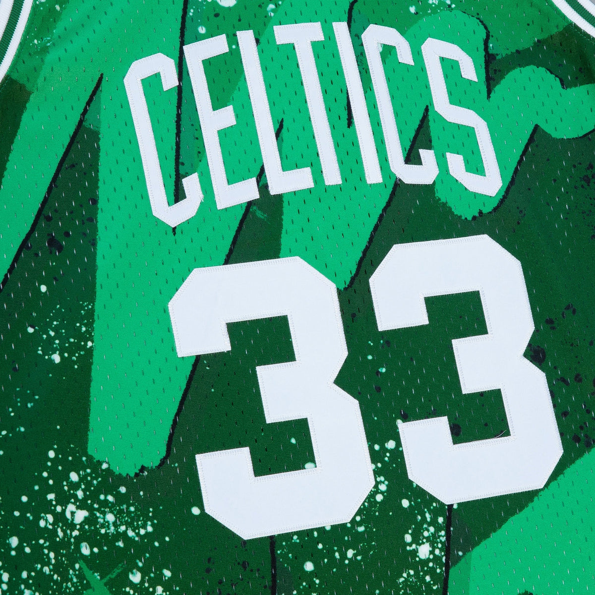 Larry Bird Boston Celtics 1985 Hyper Hoops Swingman Green product image 6