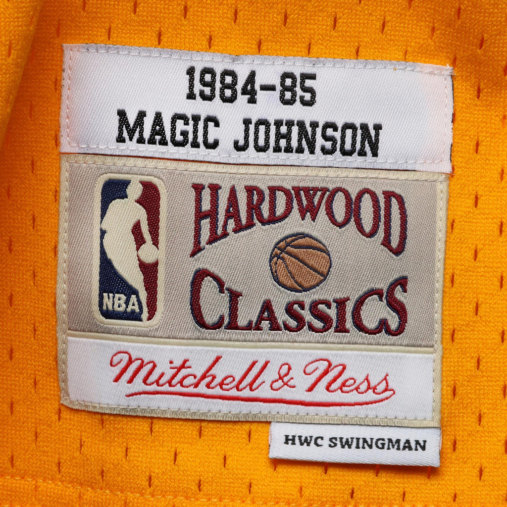 Magic Johnson Los Angeles Lakers Gold 1984-85 Hardwood product image 8