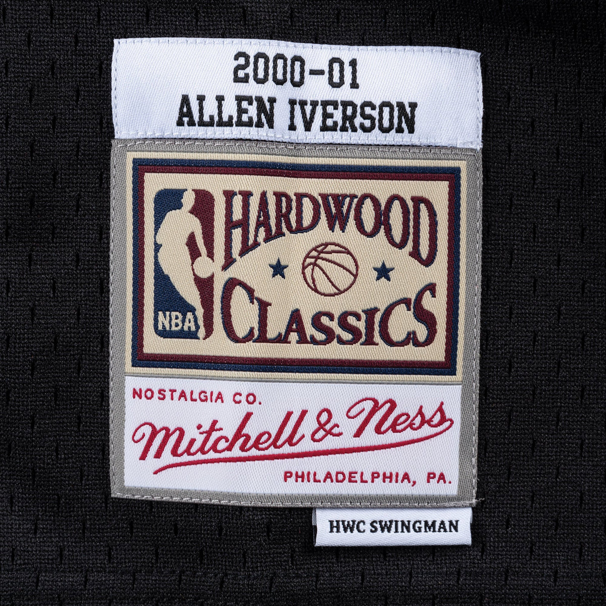 Allen Iverson Philadelphia 76ers Swingman Road 2000-01 product image 4