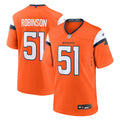 Denver Broncos Que Robinson Nike Orange Game Jersey product image 1