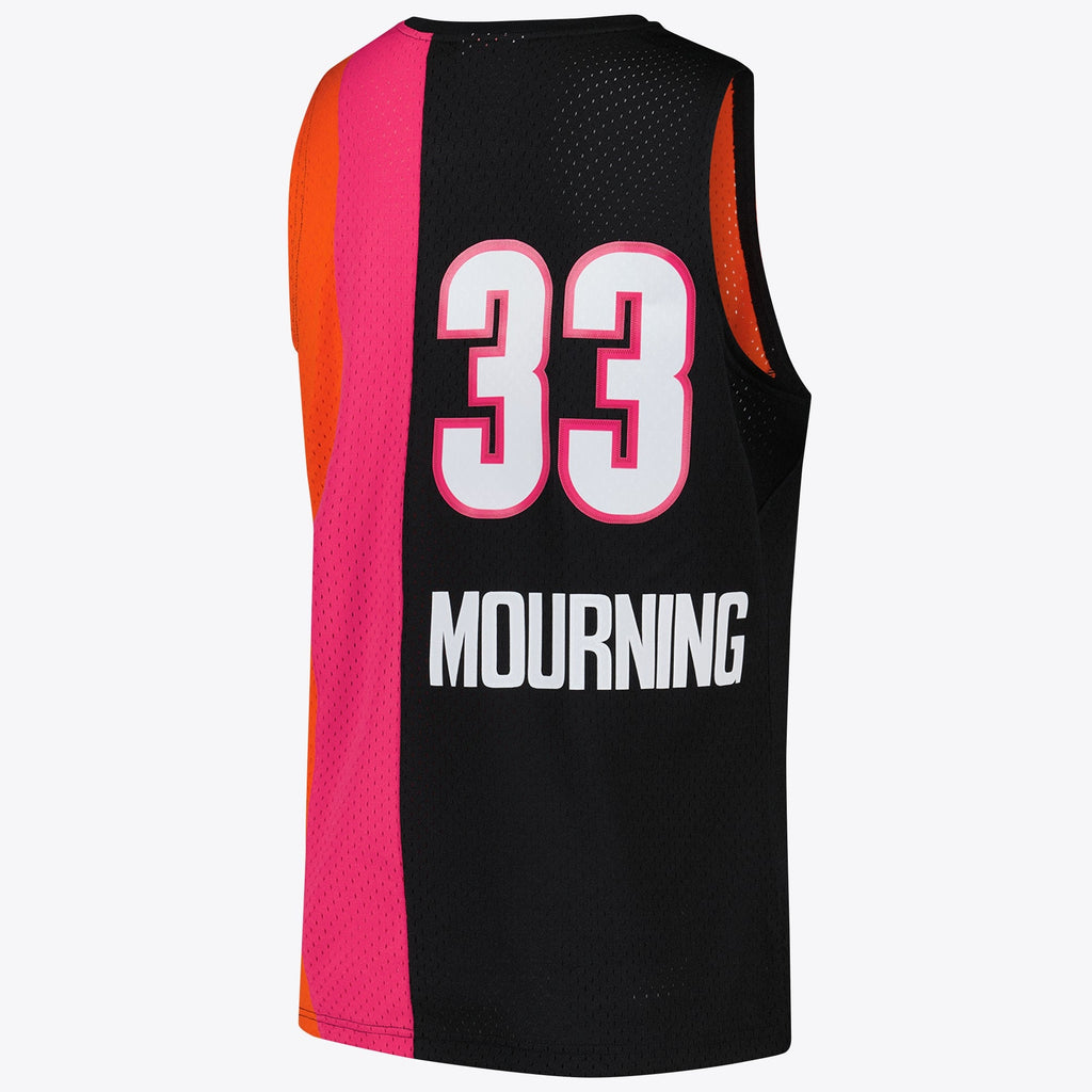 Miami Heat NBA Alonzo Mourning Hardwood Classics Road product image 4
