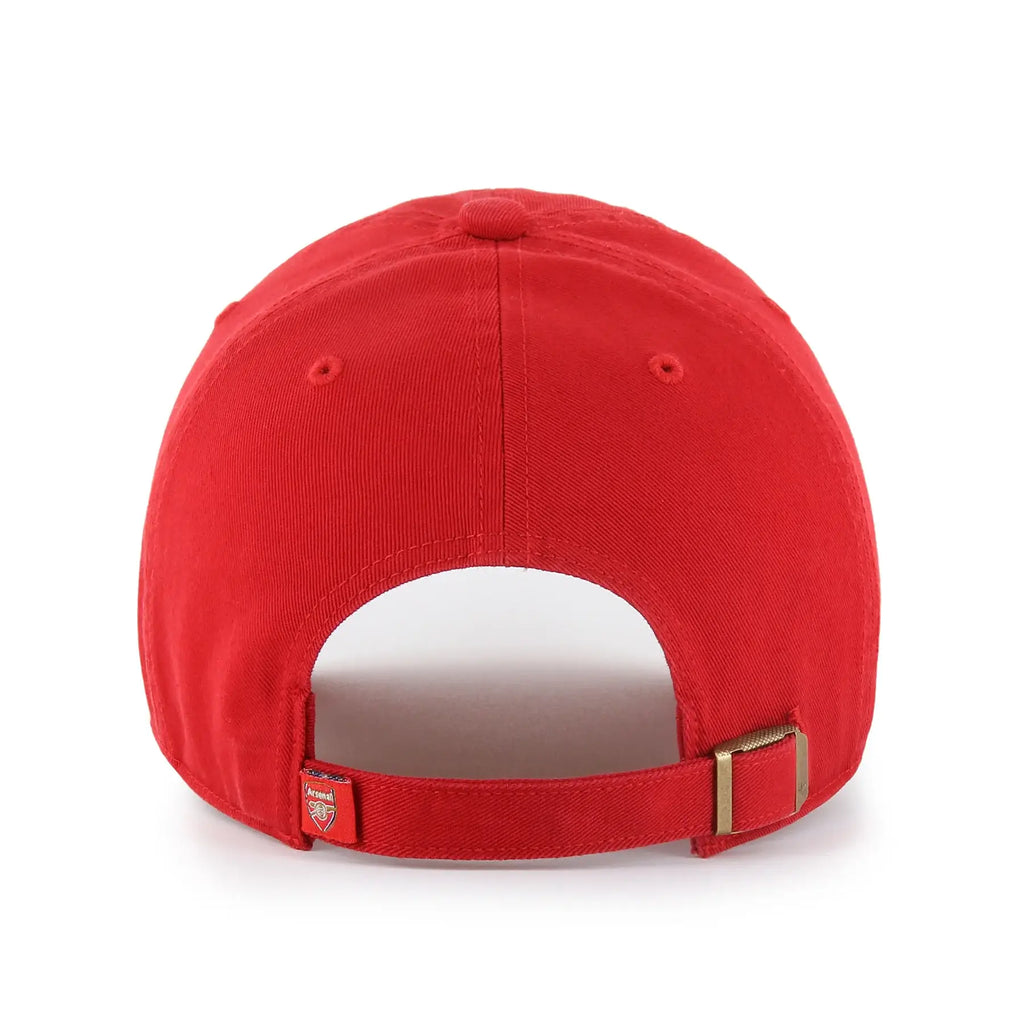 Arsenal FC EPL 47 Brand Men Red Clean up Alternate Adjustable Hat product image 2, provided for visual reference and product