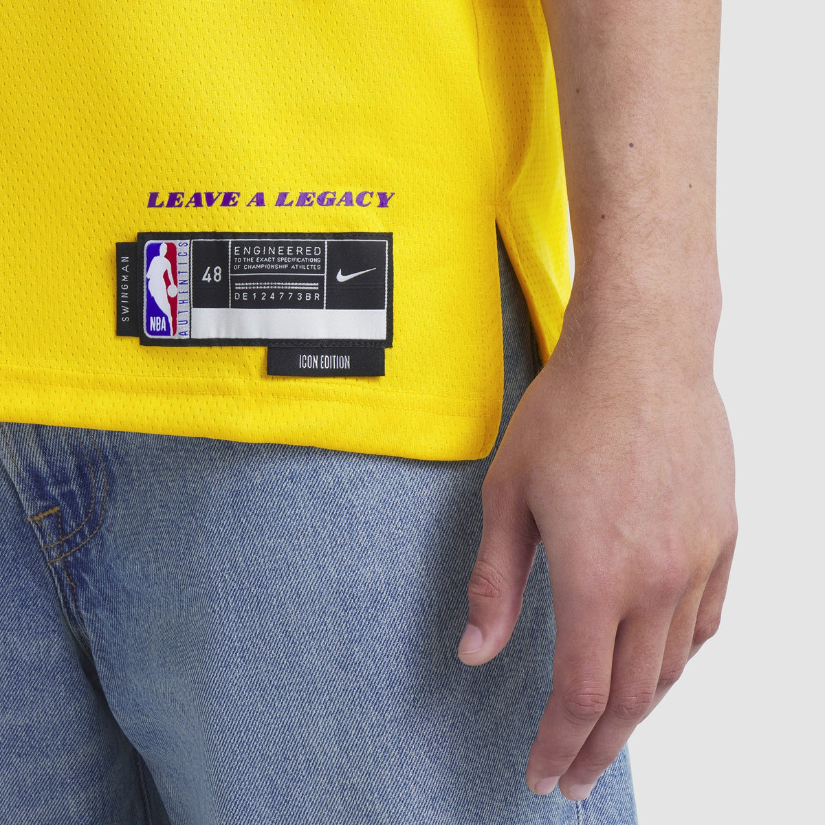 LeBron James Los Angeles Lakers Icon Swingman Jersey product image 11