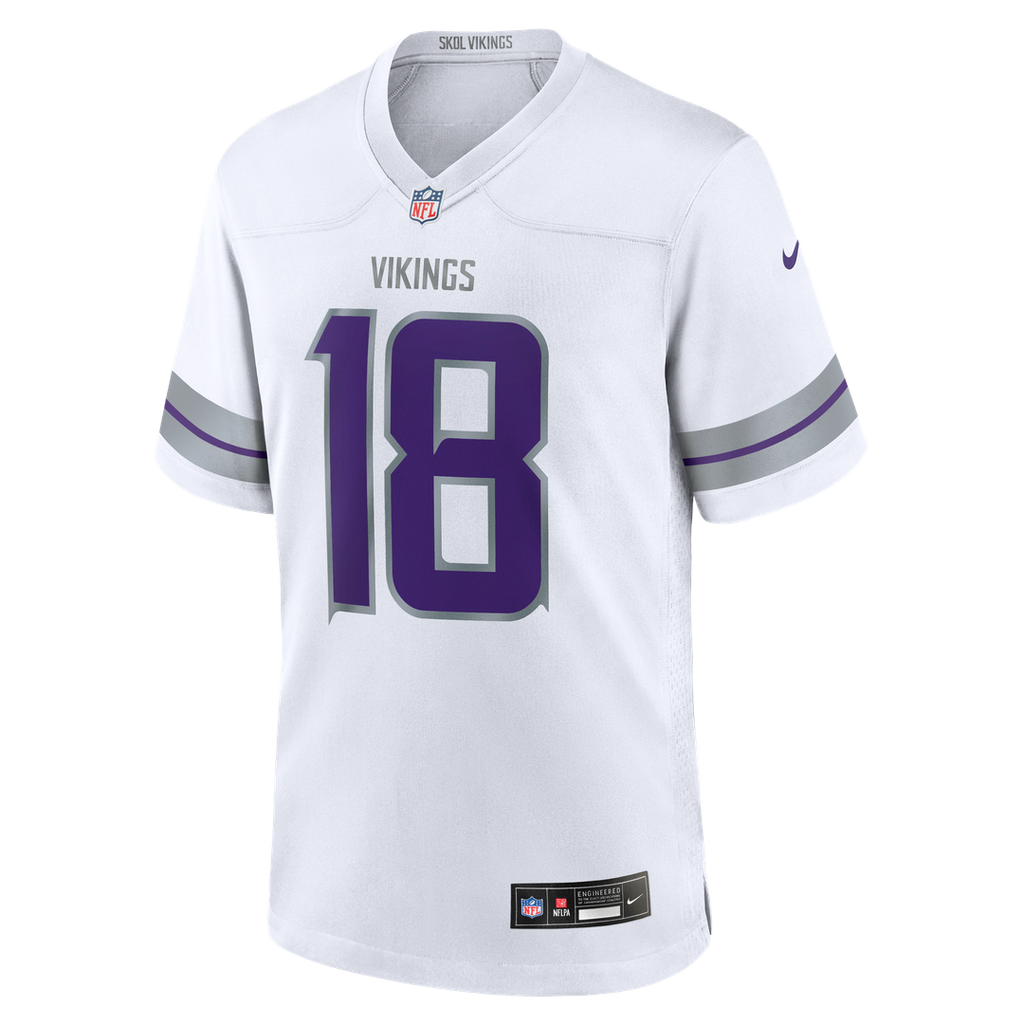 Minnesota Vikings Justin Jefferson Nike White Alternate product image 19