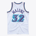 Karl Malone Utah Jazz 1996 Hardwood Classics Swingman White product image 1