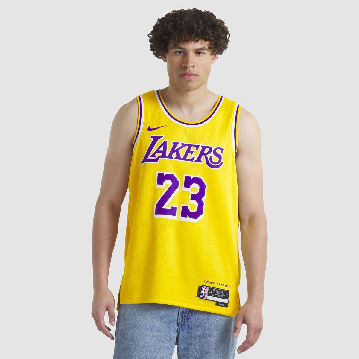 LeBron James Los Angeles Lakers Icon Swingman Jersey product image 5