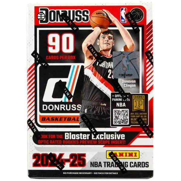 NBA 24/2025 Panini Donruss Basketball Blaster Box Trading Cards product image 1, provided for visual reference and product