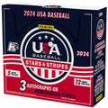 USA Baseball 2024 Panini Stars & Stripe H2 Hobby Box Trading Cards product image 1, provided for visual reference and