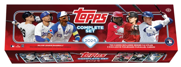 MLB 2024 Topps Baseball Complete Factory Set Hobby Edition product image 1, provided for visual reference and product detail