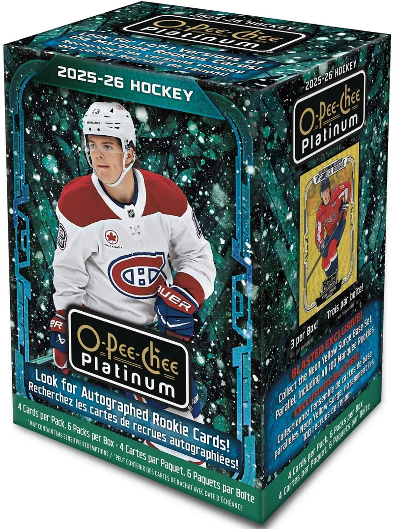 NHL Upper Deck 2026 O-Pee-Chee Platinum Hockey Cards Blaster Box product image 1, provided for visual reference and product