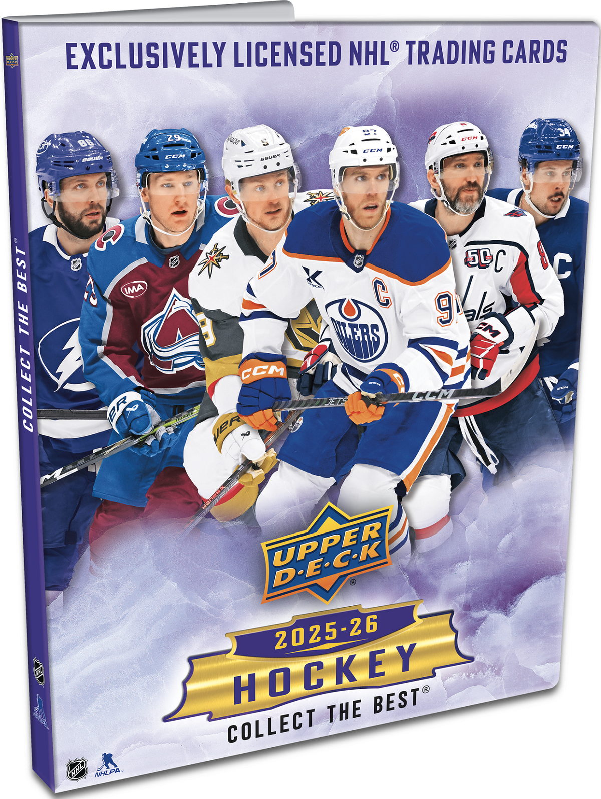 NHL Upper Deck 2025-2026 Hockey Cards Series 1 Starter Kit Binder Set product image 1, provided for visual reference and