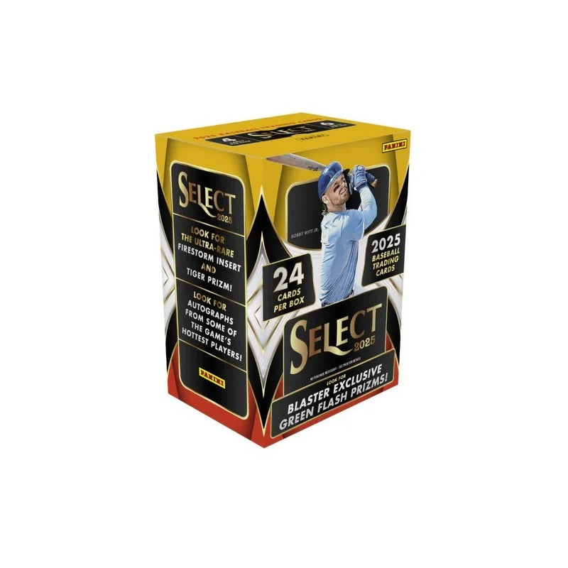 MLB 2025 Panini Select Baseball Hobby Blaster Box Trading Cards product image 1, provided for visual reference and product