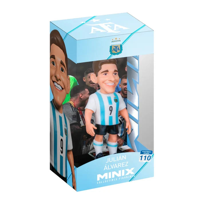 Julián Alvarez AFA FIFA Minix Collectible Football Stars Figurines #110 product image 1, provided for visual reference and