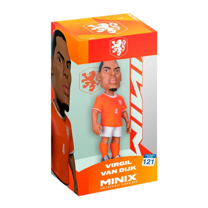 Virgil Van Dijk Netherlands National Team FIFA Minix Collectible Football Stars Figurines #121 product image 1, provided for