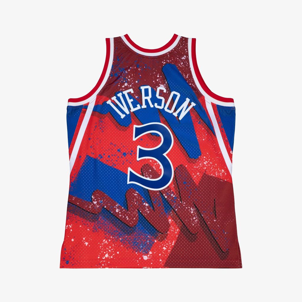 Allen Iverson Philadelphia 76ers 1996 Hyper Hoops Swingman product image 4