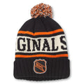 Original Six NHL American Needle Men Black Pillow Line Cuff Pom Knit product image 1, provided for visual reference and