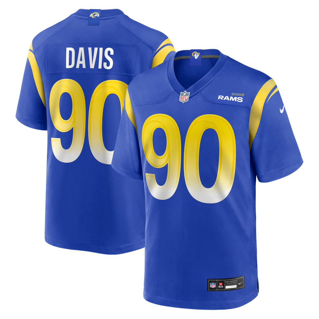 Los Angeles Rams Tyler Davis Nike Royal Game Jersey product image 1