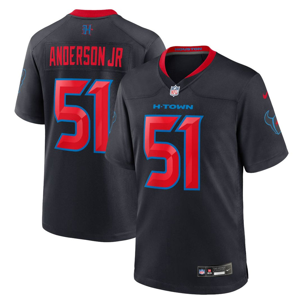 Houston Texans Will Anderson Jr. Nike Red Alternate Game product image 13