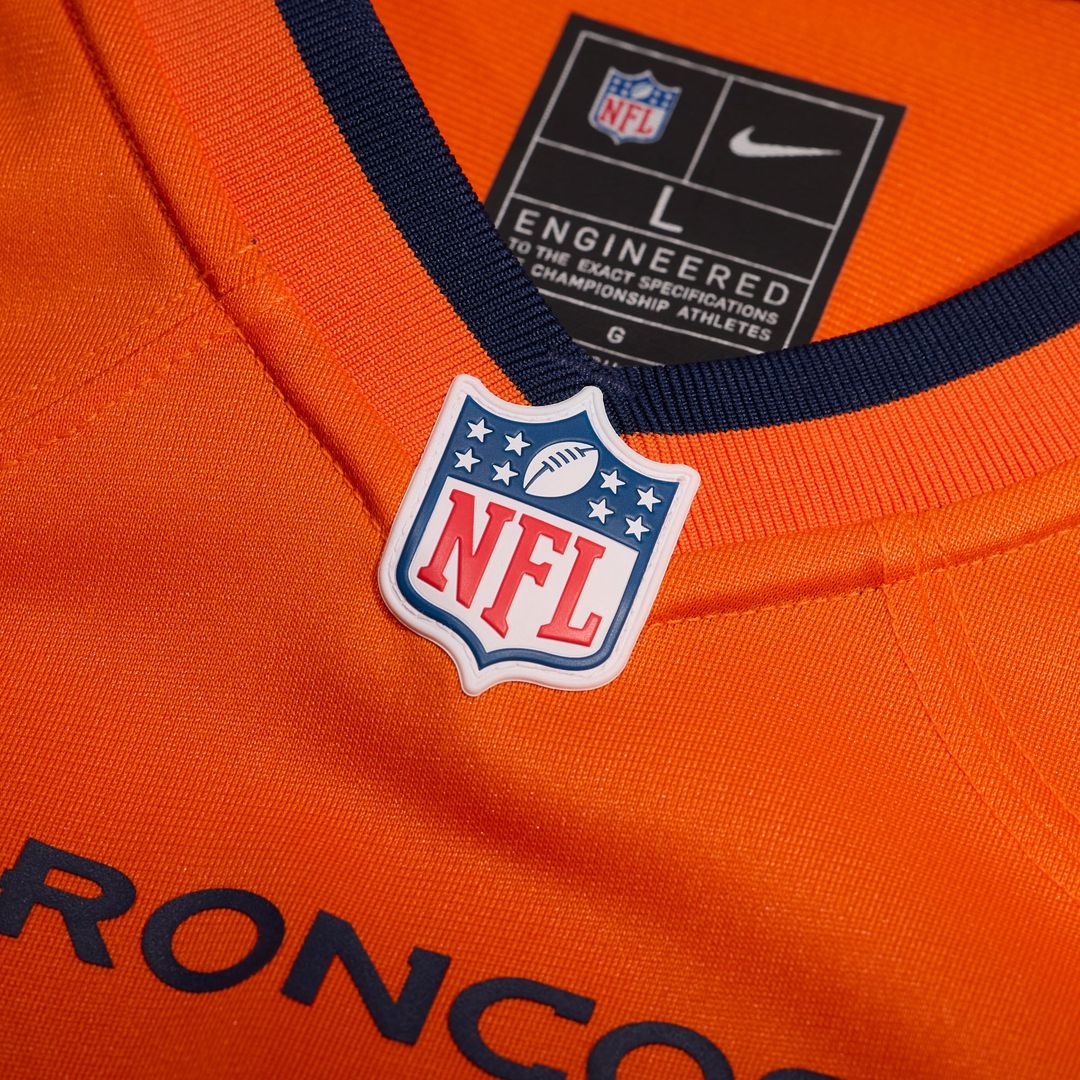 Denver Broncos Nik Bonitto Nike Orange Game Jersey product image 12