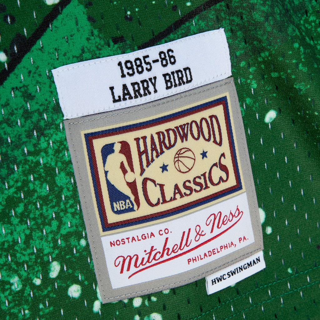 Larry Bird Boston Celtics 1985 Hyper Hoops Swingman Green product image 5