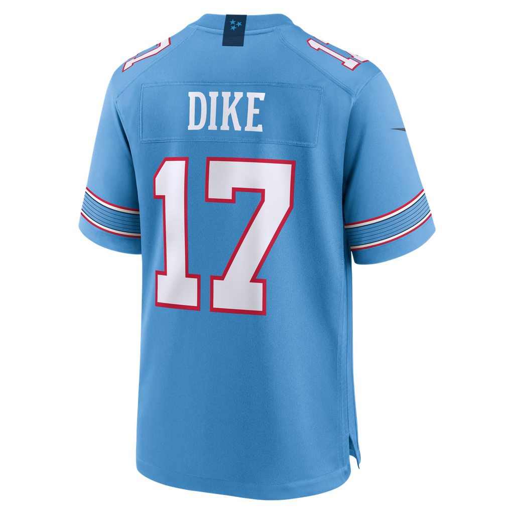 Tennessee Titans Chimere Dike Nike Light Blue Game Jersey product image 3