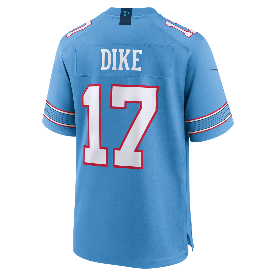 Tennessee Titans Chimere Dike Nike Light Blue Game Jersey product image 3