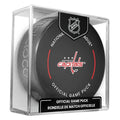 Washington Capitals NHL Inglasco 2025-26 Officially Licensed Game Hockey Puck product image 1, provided for visual reference