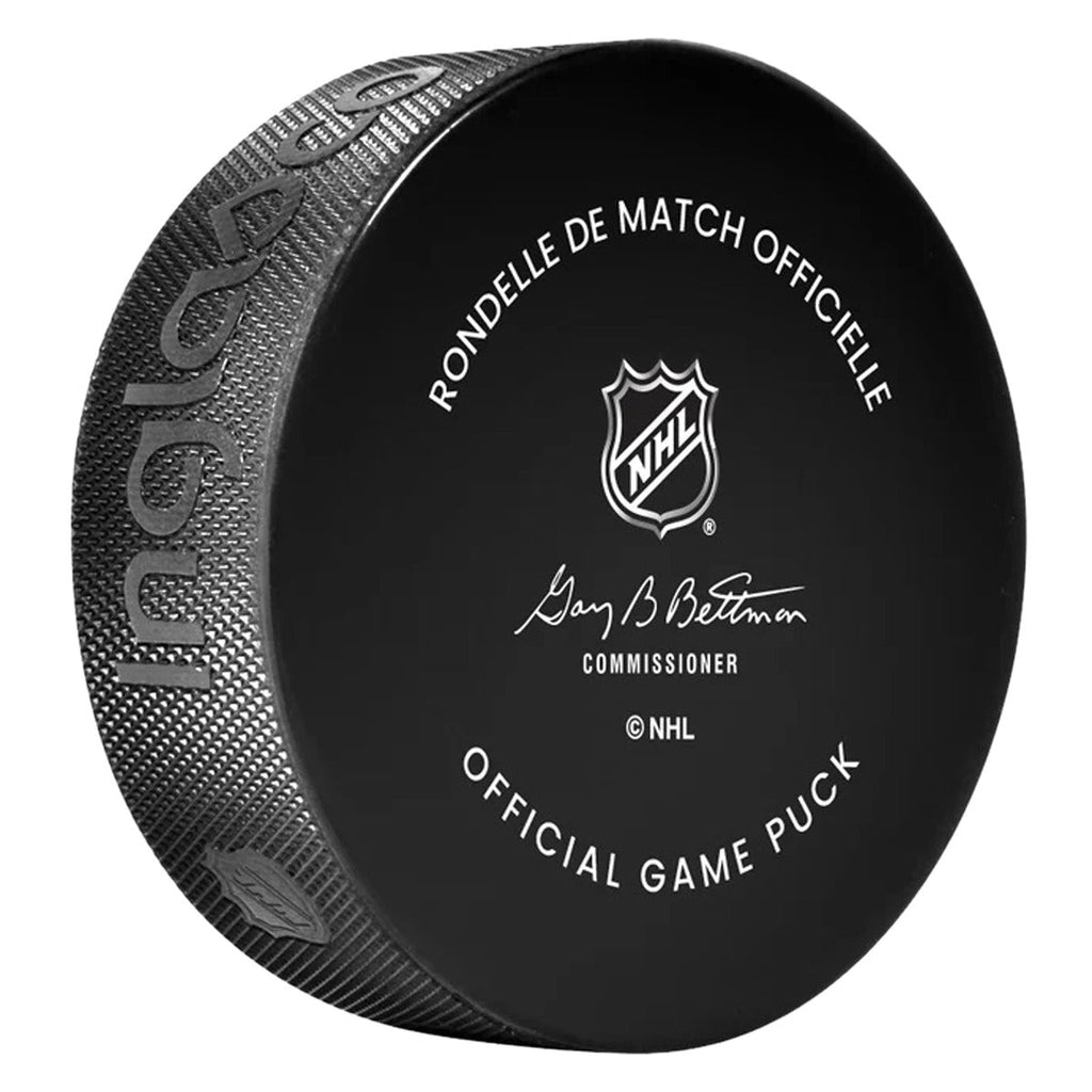Washington Capitals NHL Inglasco 2025-26 Officially Licensed Game Hockey Puck product image 4, provided for visual reference